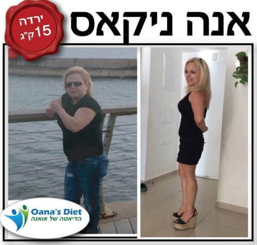 15 קילו בשבועות בודדים