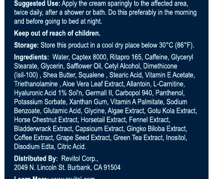 revitol label