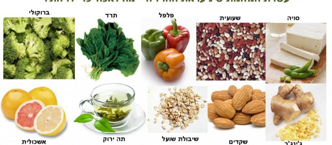 מה לאכול כדי לרזות